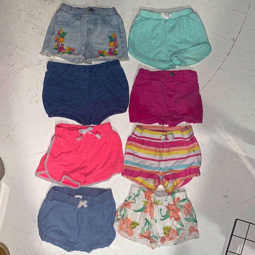 Baby girls shorts assorted